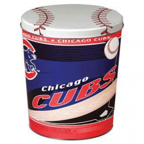 Chicago Cubs - 3 Gallon Popcorn Tin - Gourmet Popcorn