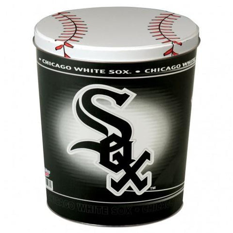 Chicago White Sox - 3 Gallon Popcorn Tin - Gourmet Popcorn